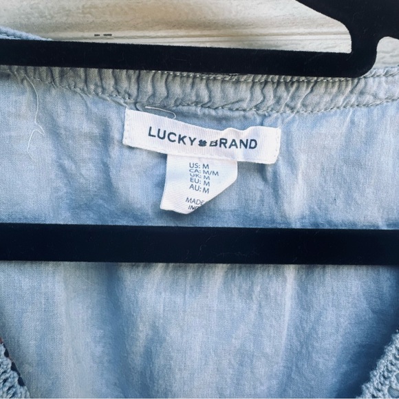 Lucky Brand Blue Floral Mini Dress - Picture 3 of 7